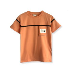 Pamkids Faded Elegance Bloom: Blooming Dahlia &  Casual Tee for Boy's| Embrace The Sun and Sand in Everyday Comfort (Sizes 1-12 Years)   